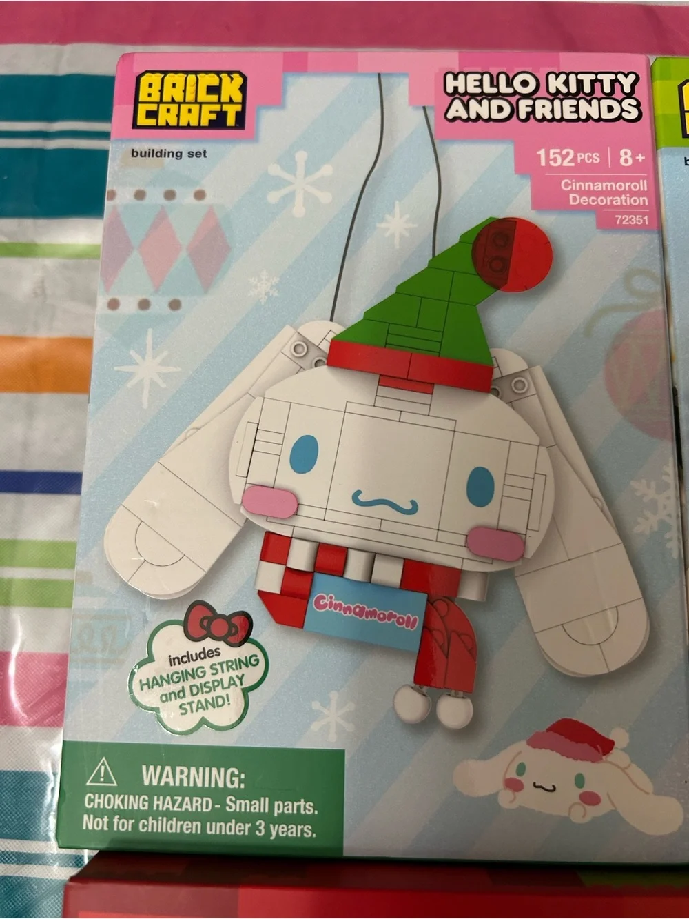 NWT brick craft building set (Bundle) peanuts, cinnamoroll and grinch express